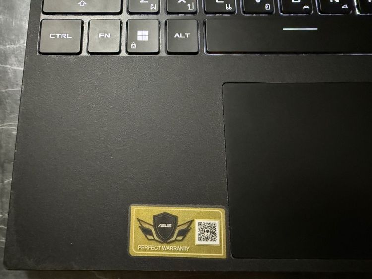 ขาย Note Book ASUS TUF F15 FX517ZE-HN050W I7-12650H Ram 16gb RTX 3050TI 4 GB GDDR6 512gb SSD M.2 สภาพสวยๆ เลยครับผม รูปที่ 6