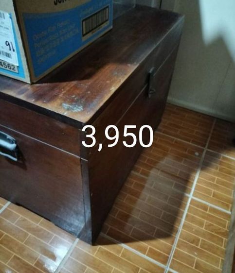 หีบไม้สักแท้ 2 ใบ