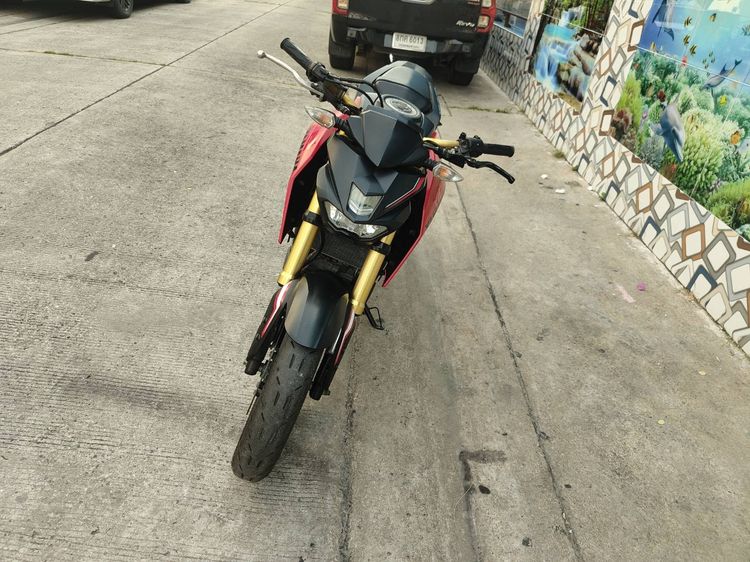🛵ยังไงก็ขาย M-Slaz ปี 59 เครื่องดี สีสวย สตาร์ทมือ เล่มชุดโอนครบ+เปลี่ยนถ่ายน้ำมันเครื่องฟรี ส่งฟรี30 ก.ม รูปที่ 4