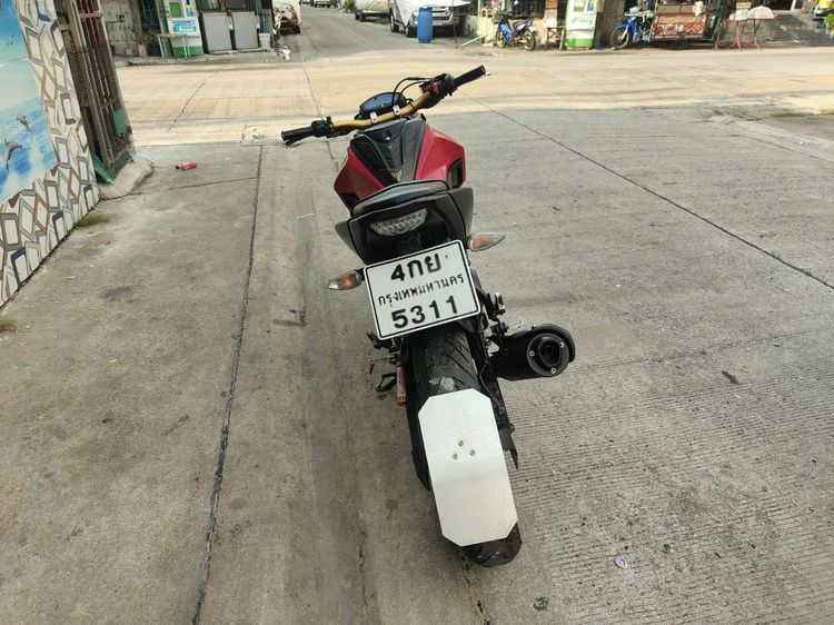 🛵ยังไงก็ขาย M-Slaz ปี 59 เครื่องดี สีสวย สตาร์ทมือ เล่มชุดโอนครบ+เปลี่ยนถ่ายน้ำมันเครื่องฟรี ส่งฟรี30 ก.ม รูปที่ 5