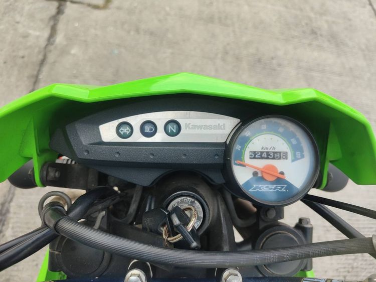 🛵ยังไงก็ขาย KSR ปี 56 เครื่องดี สีสวย สตาร์ทมือ รถบ้านพร้อมใช้งาน เปลี่ยนน้ำมันเครื่องฟรี ส่งฟรี30 กิโล รูปที่ 8