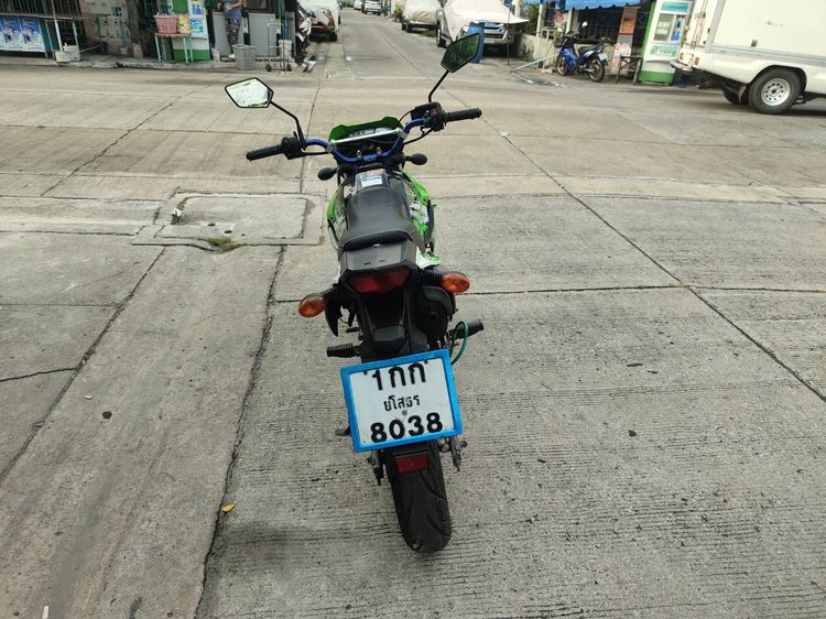 🛵ยังไงก็ขาย KSR ปี 56 เครื่องดี สีสวย สตาร์ทมือ รถบ้านพร้อมใช้งาน เปลี่ยนน้ำมันเครื่องฟรี ส่งฟรี30 กิโล รูปที่ 5