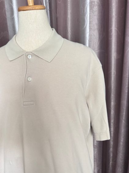 ตัวนี้พร้อมส่งมาก เสื้อโปโล UNQ ของเเท้ XL สีน้ำตาล รูปที่ 4