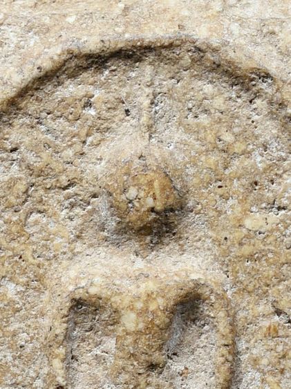 พระบ้าน พระสมเด็จวัดระฆัง พิมพ์ใหญ่ เนื้อเก่าจัด มีมวลสาร รูปที่ 8