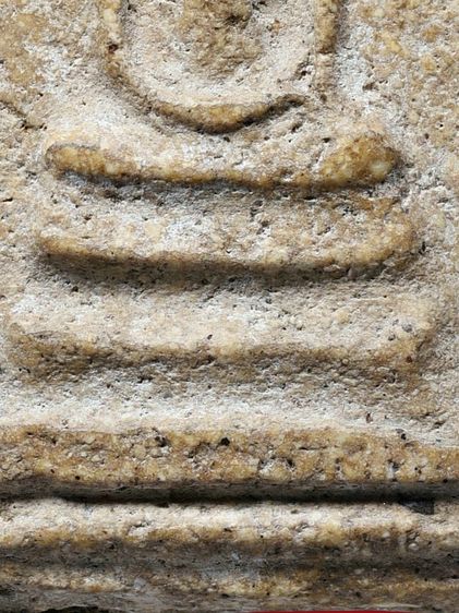 พระบ้าน พระสมเด็จวัดระฆัง พิมพ์ใหญ่ เนื้อเก่าจัด มีมวลสาร รูปที่ 3