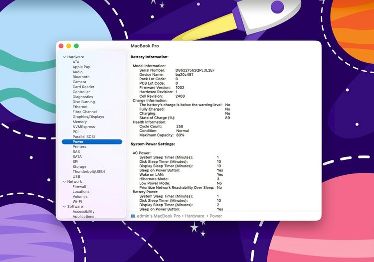 MacBook Pro 13-inch M2 2022 Ram8GB SSD256GB SpaceGray รูปที่ 13