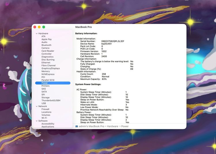 MacBook Pro 13-inch M2 2022 Ram8GB SSD256GB SpaceGray รูปที่ 13