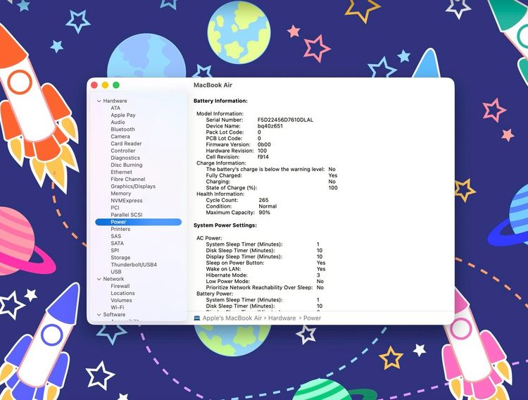 MacBook Air 13.6-inch M2 2022 Ram8GB SSD256GB Midnight รูปที่ 13