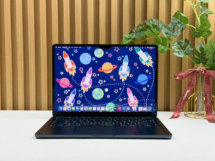 Apple แมค โอเอส 8 กิกะไบต์ อื่นๆ ไม่ใช่ MacBook Air 13.6-inch M2 2022 Ram8GB SSD256GB Midnight