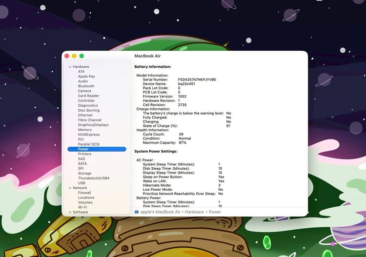 MacBook Air 13-inch M1,2020 Ram8GB SSD256GB SpaceGray รูปที่ 13