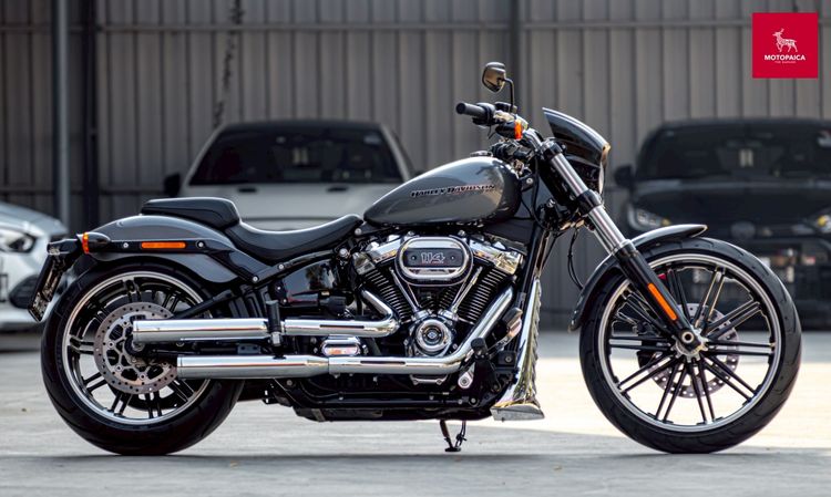 Harley Davidson Breakout114 ปี2022 สีเทา เจ้าของเดียว วิ่ง5,000Mi รูปที่ 2