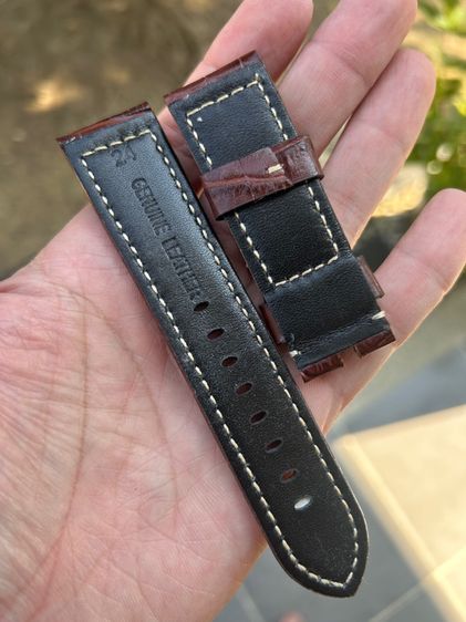 สายนาฬิกาหนังแท้ 24 mm รูปที่ 10