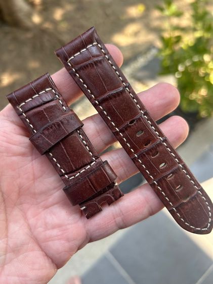 สายนาฬิกาหนังแท้ 24 mm รูปที่ 9
