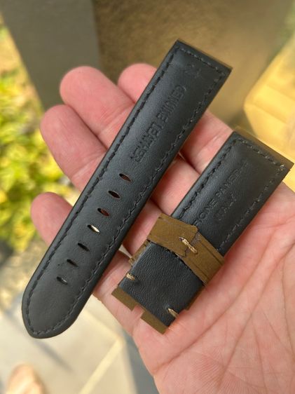 สายนาฬิกาหนังแท้ 24 mm รูปที่ 8