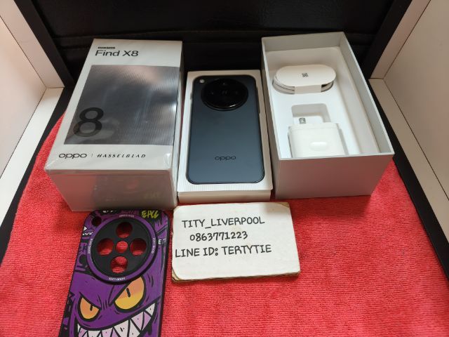256 GB ขาย Oppo Find X8 5G สีดำ เครื่องศูนย์ไทย 