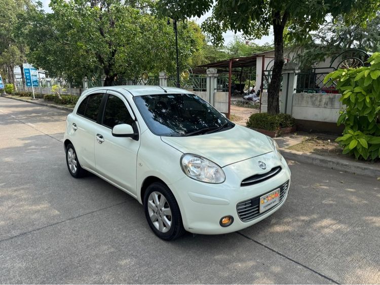 Nissan March 2013 1.2 VL Sedan เบนซิน เกียร์อัตโนมัติ ขาว