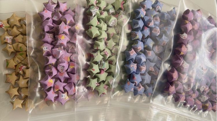 ดาวกระดาษพับสำเร็จ รูปที่ 8