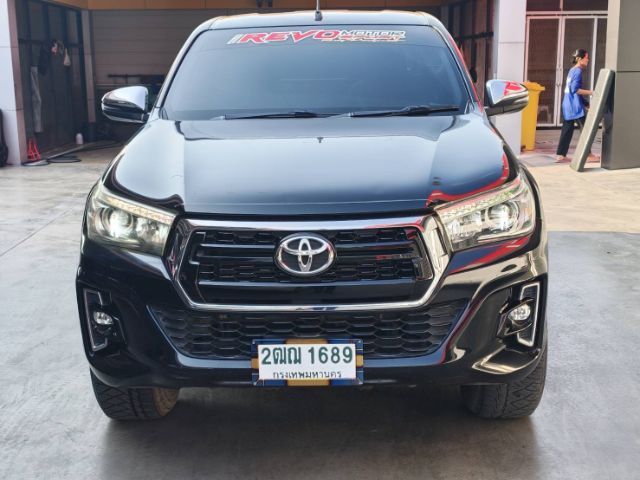 Toyota Hilux Revo 2017 2.4 E Prerunner Pickup ดีเซล ไม่ติดแก๊ส เกียร์ธรรมดา ดำ รูปที่ 2