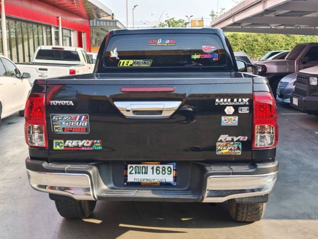 Toyota Hilux Revo 2017 2.4 E Prerunner Pickup ดีเซล ไม่ติดแก๊ส เกียร์ธรรมดา ดำ รูปที่ 4