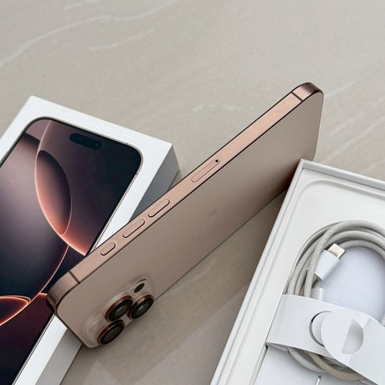 iPhone 16 Pro Max 256g สีทะเลทราย สภาพมาก รูปที่ 8