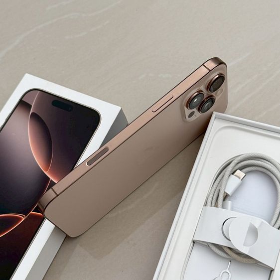 iPhone 16 Pro Max 256g สีทะเลทราย สภาพมาก รูปที่ 9