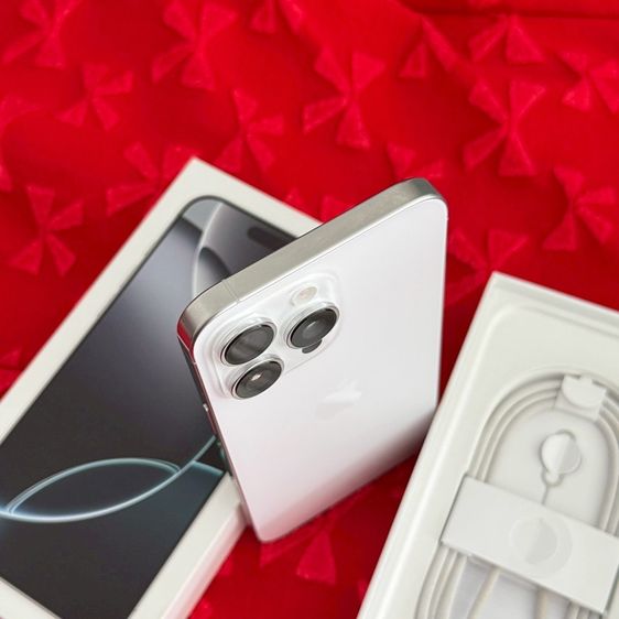 iPhone 16 Pro Max 512g สีขาว สภาพสวยมาก รูปที่ 7