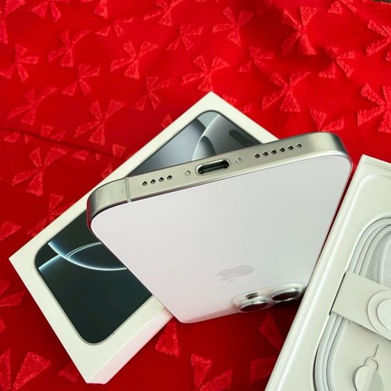 iPhone 16 Pro Max 256g สีขาว สภาพสวยมาก รูปที่ 6