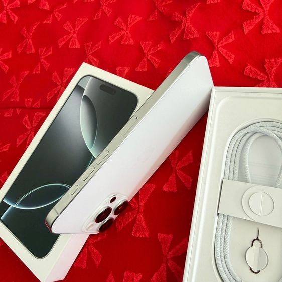 iPhone 16 Pro Max 256g สีขาว สภาพสวยมาก รูปที่ 8