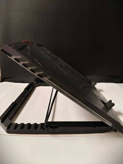 พัดลมระบายความร้อนโน๊ตบุ๊ค Ice Coorel K7 พัดลม 6ตัว ปรับความเร็วได้ มีไฟ RGB ใช้งานได้ปกติ รูปที่ 5