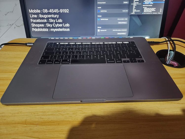 ขาย Macbook Pro 16" 2019 Core i9 ram16 SSD 256g การ์ดจอแยก 5500M Touchbar + ต่อจอแยก 4k ผ่าน Shopee ได้ รูปที่ 4