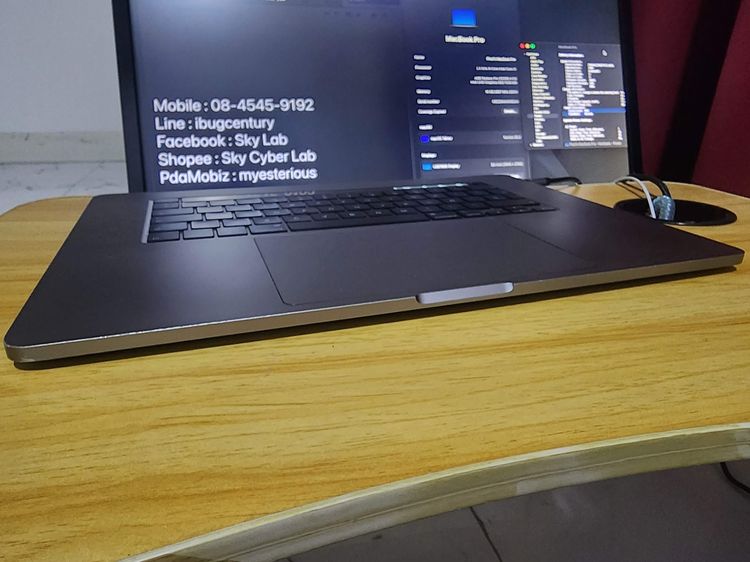 ขาย Macbook Pro 16" 2019 Core i9 ram16 SSD 256g การ์ดจอแยก 5500M Touchbar + ต่อจอแยก 4k ผ่าน Shopee ได้ รูปที่ 6