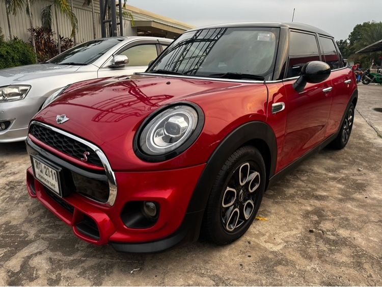 Mini COOPER 5 DOOR HATCH 2015 2.0 SD Sedan ดีเซล เกียร์อัตโนมัติ แดง รูปที่ 4