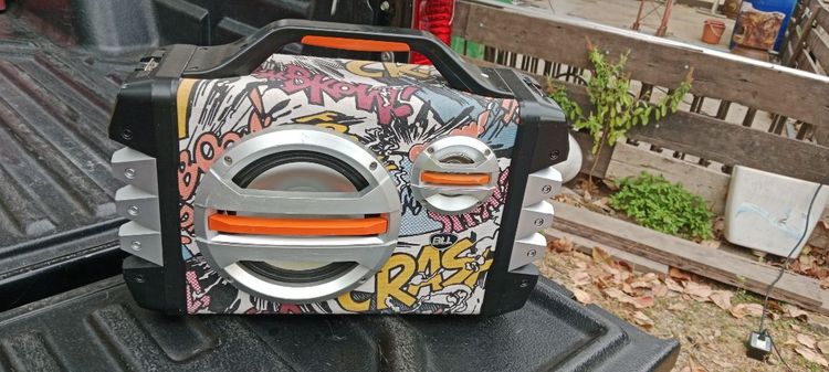 อื่นๆ ลำโพงพกพา เครื่องเสียงแบบพกพา ไม่ดังแต่มีไฟเข้าอยู่