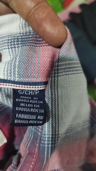 เสื้อเชิ๊ตลายสก๊อต ยี่ห้อ wrangler  รูปที่ 4