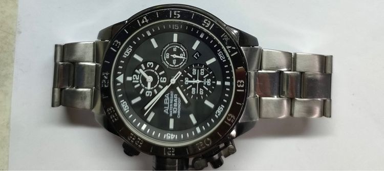 Alba By Seiko chronograph แท้ รูปที่ 4