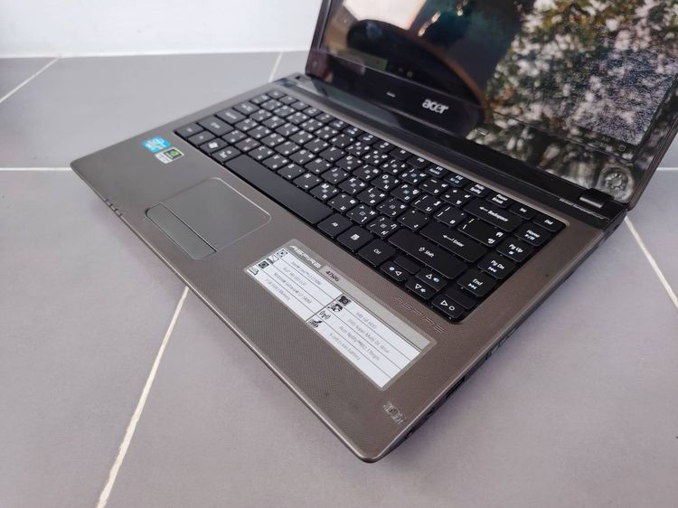 Acer Aspire 4750G core i3 2310M 2.10Ghz Ram 4 GB SSD 120 GB จอ 14 นิ้ว รูปที่ 4