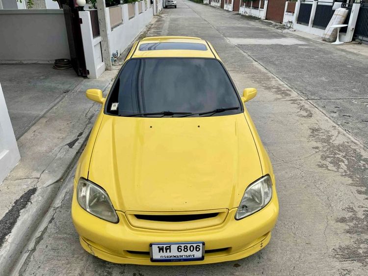 รถ Honda Civic 1.6 VTi สี เหลือง