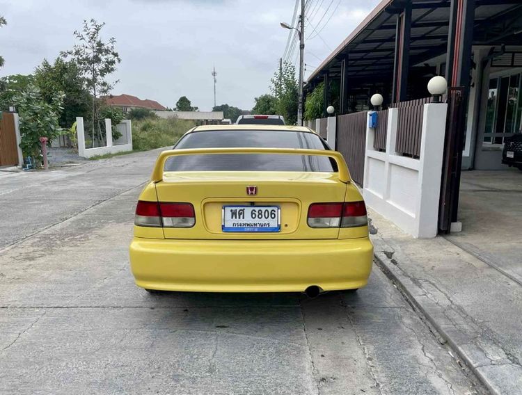 Honda Civic 1998 1.6 VTi Sedan เบนซิน ไม่ติดแก๊ส เกียร์อัตโนมัติ เหลือง รูปที่ 2