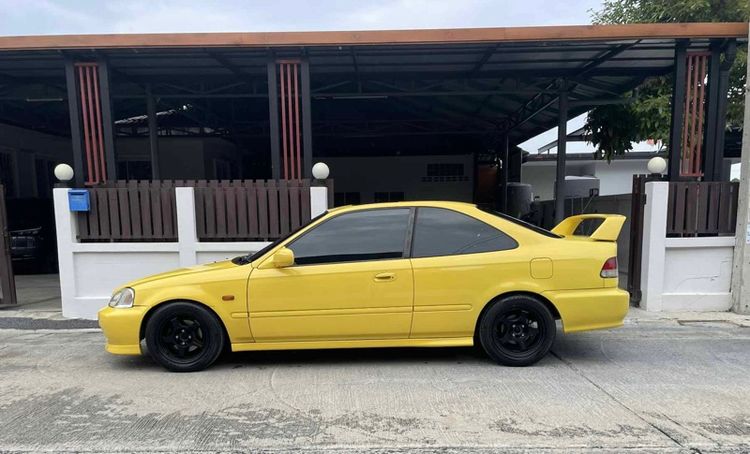Honda Civic 1998 1.6 VTi Sedan เบนซิน ไม่ติดแก๊ส เกียร์อัตโนมัติ เหลือง รูปที่ 3