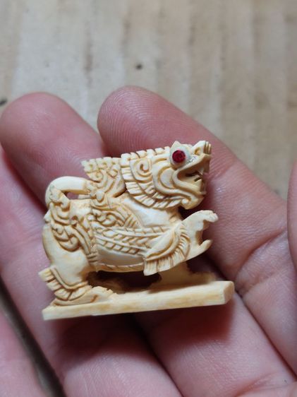 เครื่องรางสิงห์ทรงเครื่องหลวงพ่อหอมวัดชากหมากระยอง รูปที่ 3