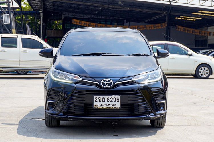 Toyota Yaris ATIV 2022 1.2 Sport Sedan เบนซิน ไม่ติดแก๊ส เกียร์อัตโนมัติ ดำ รูปที่ 2