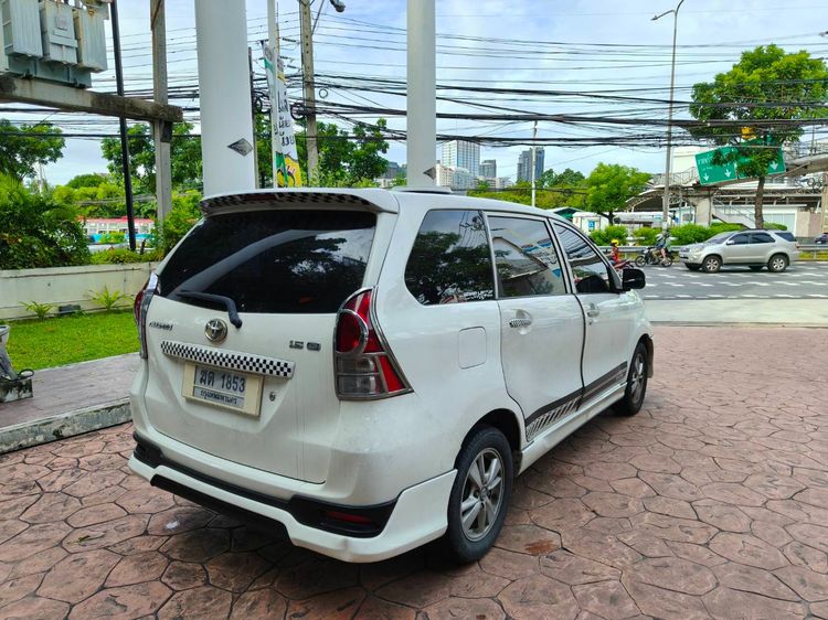 Toyota Avanza 2012 1.5 G Sedan ดีเซล ไม่ติดแก๊ส เกียร์อัตโนมัติ ขาว รูปที่ 4