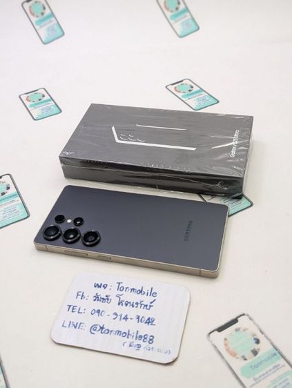 ขาย เทิร์น Samsung Galaxy S25 Ultra 256 Gb Black ศูนย์ไทย สภาพสวย อุปกรณ์ครบยกกล่อง ขาดสายชาร์จ ประกันยาว 7 เดือน ถูกๆ เพียง 26,990 บาท ครับ รูปที่ 2