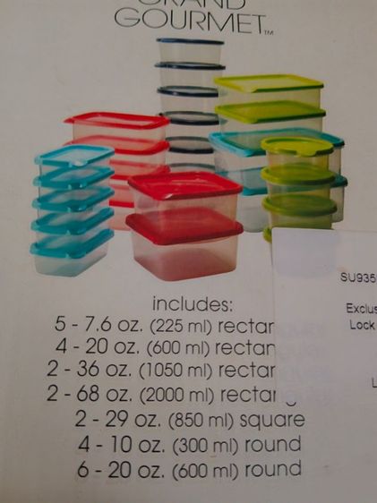 ชุดกล่องใส่อาหาร รูปที่ 4