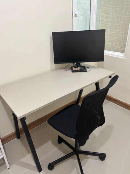 ชุดโต๊ะทำงาน + จอมอนิเตอร์ (Monitor) + เก้าอี้
