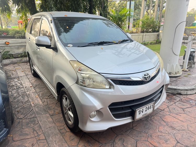 Toyota Avanza 2012 1.5 S Sedan เบนซิน ไม่ติดแก๊ส เกียร์อัตโนมัติ เทา