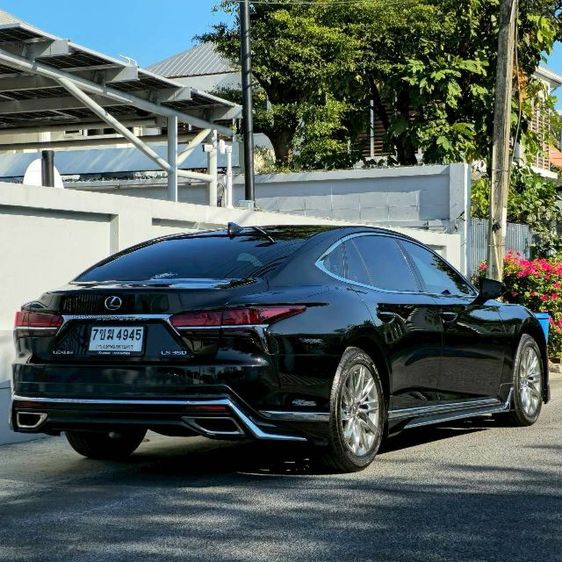 Lexus LS500 2018 รุ่นย่อยอื่นๆ Sedan เบนซิน เกียร์อัตโนมัติ ดำ รูปที่ 4