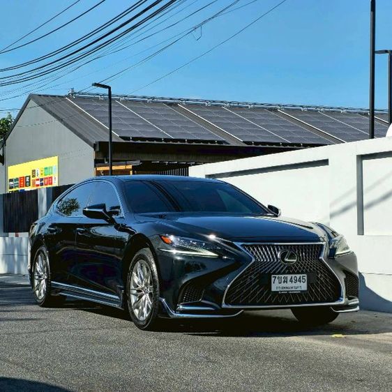 Lexus LS500 2018 รุ่นย่อยอื่นๆ Sedan เบนซิน เกียร์อัตโนมัติ ดำ รูปที่ 2