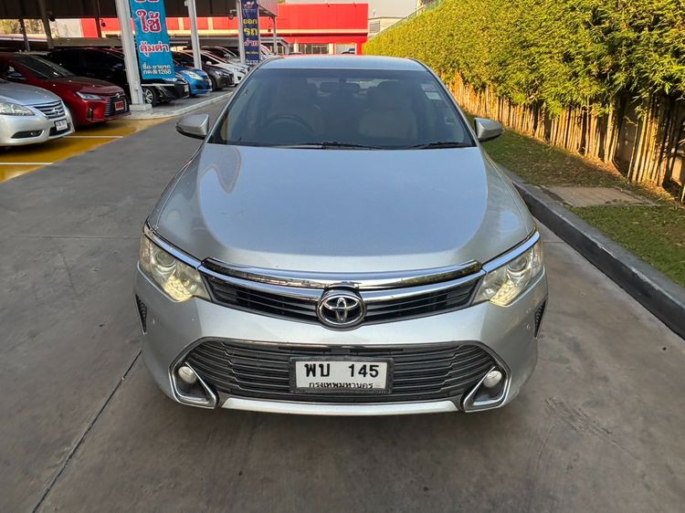Toyota Camry 2015 2.0 G Sedan ดีเซล ไม่ติดแก๊ส เกียร์อัตโนมัติ เทา รูปที่ 2