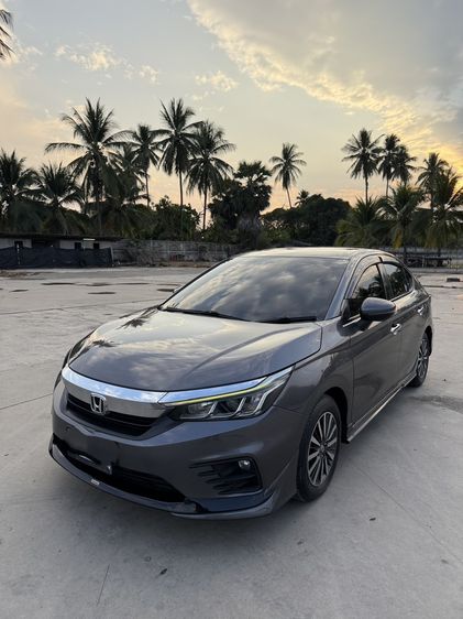 Honda City 2020 1.0 SV Sedan เบนซิน ไม่ติดแก๊ส เกียร์อัตโนมัติ เทา รูปที่ 3